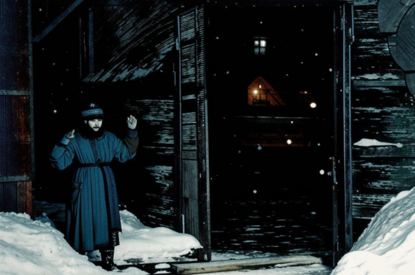 «Раскрутился змеистый снежок...»