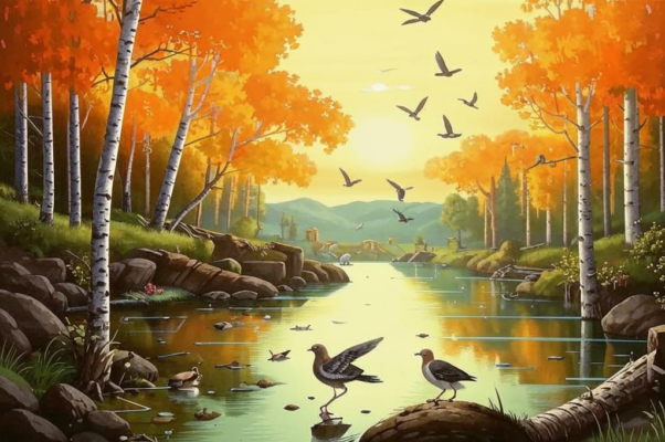 Весна на берегу Бии