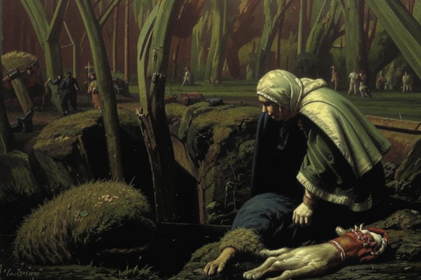 «Герасима Петровича рука не дрогнула. Воспоминанье...»