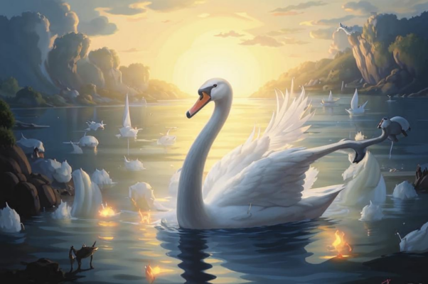 На озере («Светлый покой/ Опустился с небе…»)