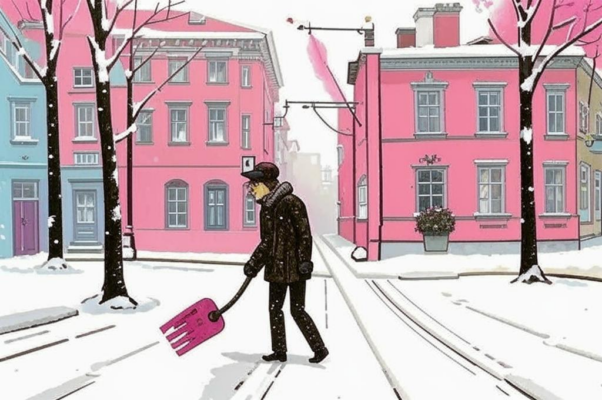 «Я вышел из кино, а снег уже лежит...»