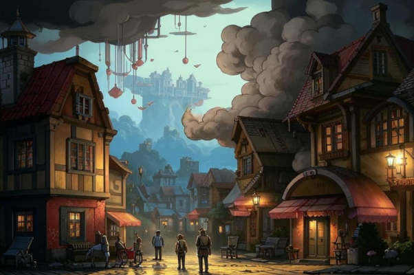 «Городок, что я выдумал и заселил человеками...»