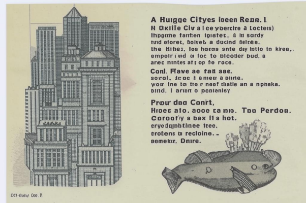 «Огромный город — церкви, зданья, банки...»