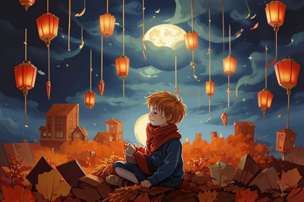 Вечер («Я вышел в улицу.  Квартал…»)