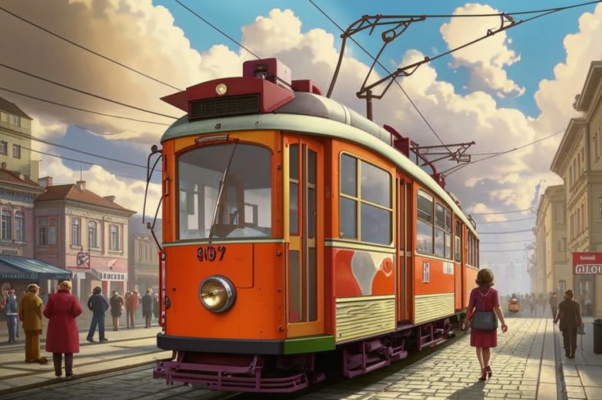 «Свернул трамвай на улицу Титова...»