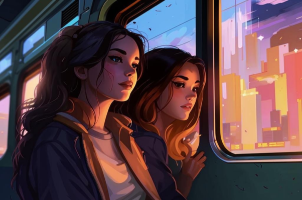 Путешествие («Изрядная река вплыла в окно вагона…»)