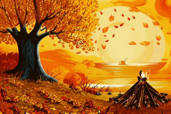 «Весело висело солнце...»