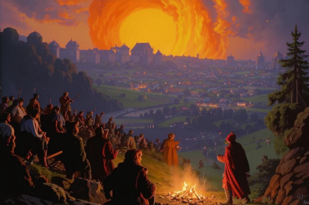 «На гордой крутизне брегов...»