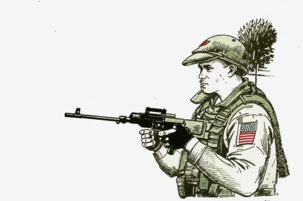 «…в эти руки бы надежный автомат...»