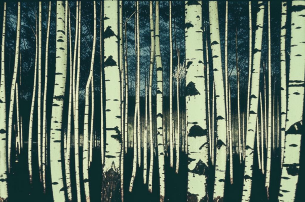 На бледно-голубой эмали