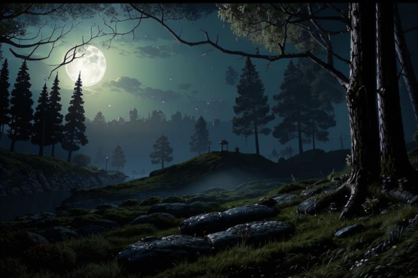 Ольга при могиле Игоря