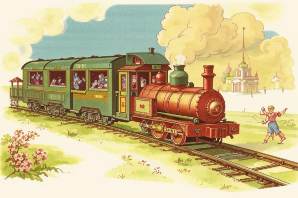 Паровоз («С зарплаты рубль ― на мыльные шары…»)