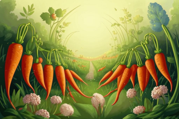 «В огороде любви, там, где нежные травы моркови...»