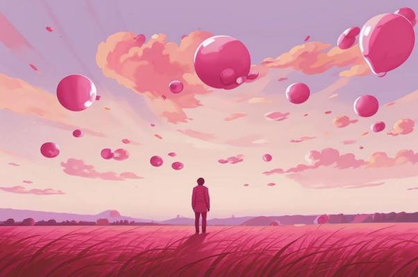 «Комками розовыми воздух нашпигован...»