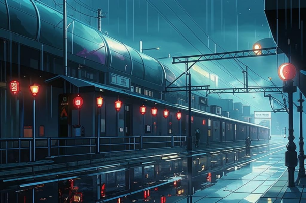 «В огромные твои глаза...»