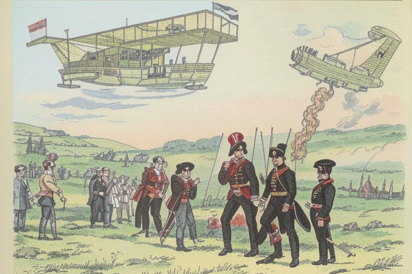 «Вдоль улицы в обносках воздушный и небритый...»