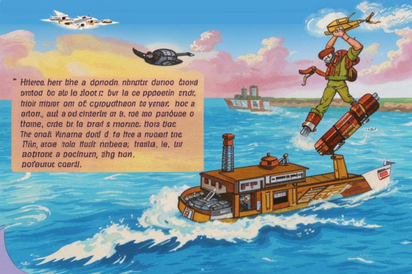 «Вот пересев в лодку-моторку пересекает...»