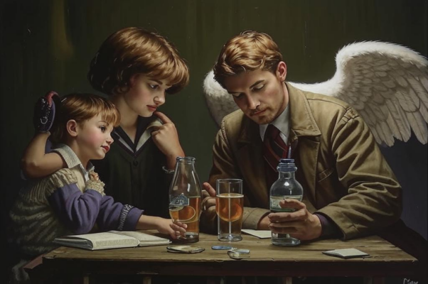 Элегия («… Нам взяли ноль восьмую алкаши …»)