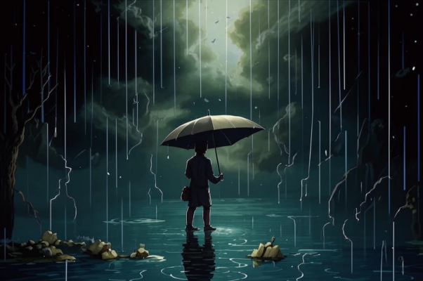 «Не останавливаясь, дождь, пока ты льешь...»