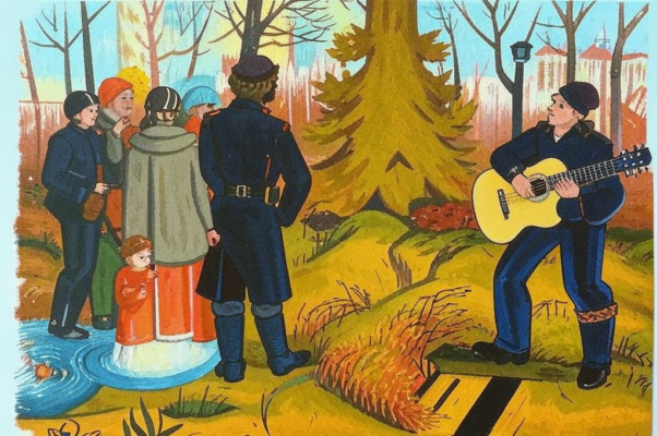 «А вот баранки, бублики и самовары...»