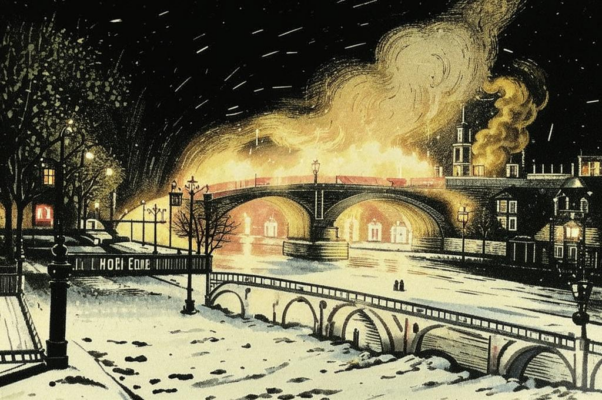 «В грязной каше февральской...»