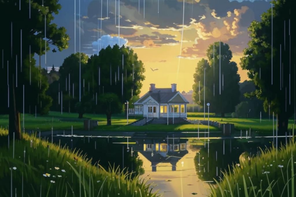 «Здесь постоянный дождь. Я вижу из окна...»