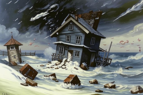 «Когда был страшный ветер...»