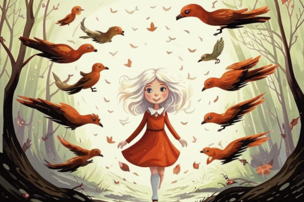 «На голове твоей стая птиц...»