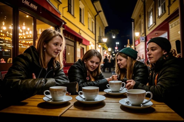 «Литовские девки и парни ходят в кафе пить кофе...»