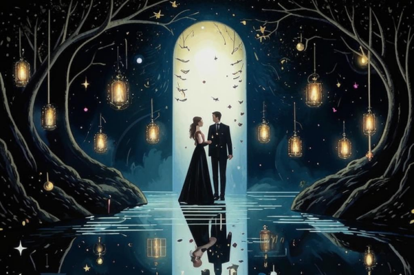 «Из сладостных зеркал на город шлет звезда...»