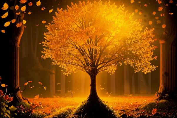 «Музыкально шатается осень...»