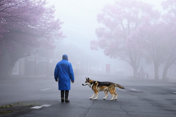 «На мглистом асфальте закружится странник ненастный...»