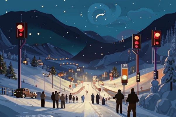 «Холмы. Заснежены холмы. Среди холмов...»