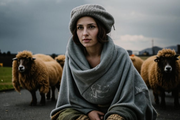 «Карлица в косынке марлевой...»