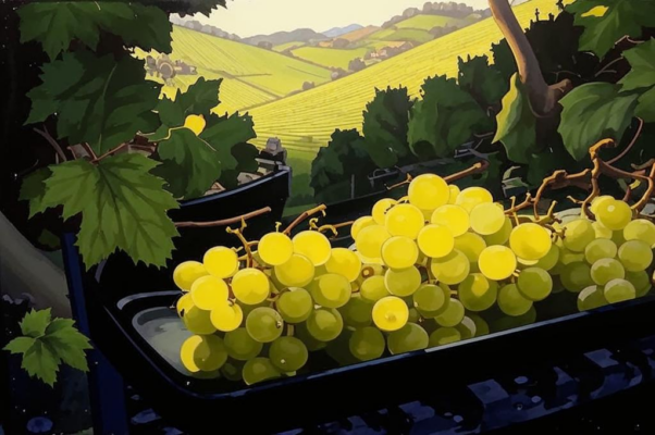 «О, безумных виноградин...»