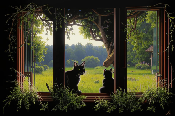 «На черном отклике окошка...»