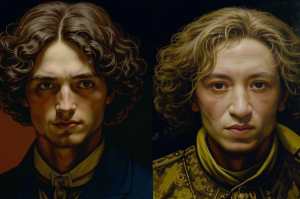 «В тебе слились два лика. Первый лик...»