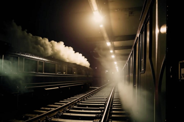 «Я ехал в поезде, и час...»