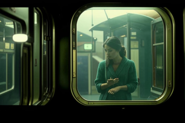 «До поезда одиннадцать минут...»