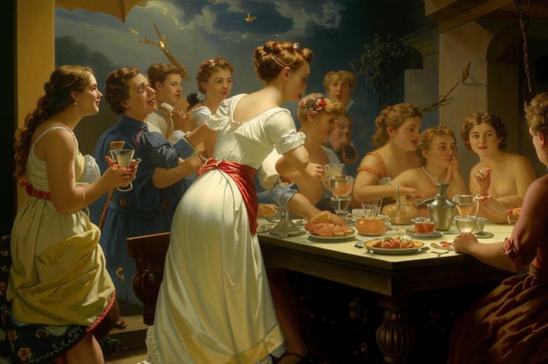 «Бушует пир, дымятся чаши...»