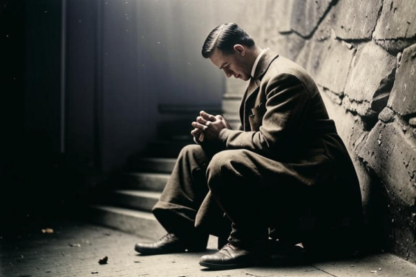 «Раскинув пред образом руки...»