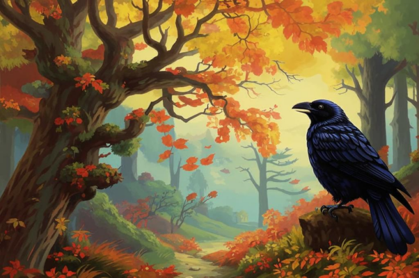 Дуб («Наряд осенней рощи светел…»)