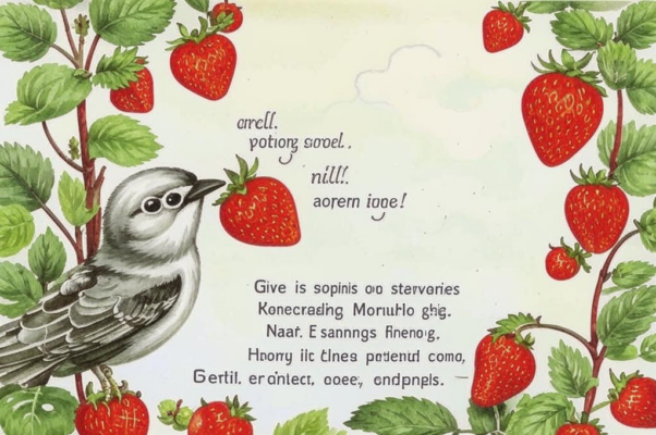 Земляника («Мама, дай мне земляники…»)