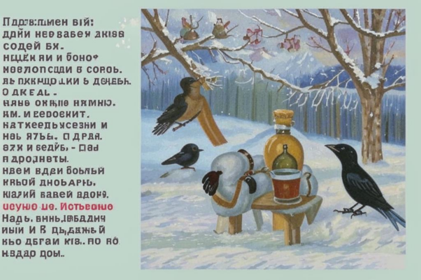 «Я доволен белым снегом...»