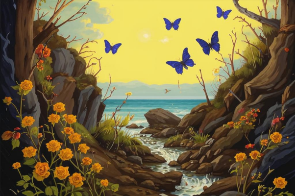 «В жаркий полдень обвалилась...»