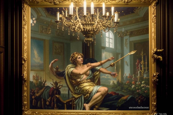 «Узоры люстр, картины, зеркала...»