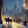 «В переулке московском старинном...»