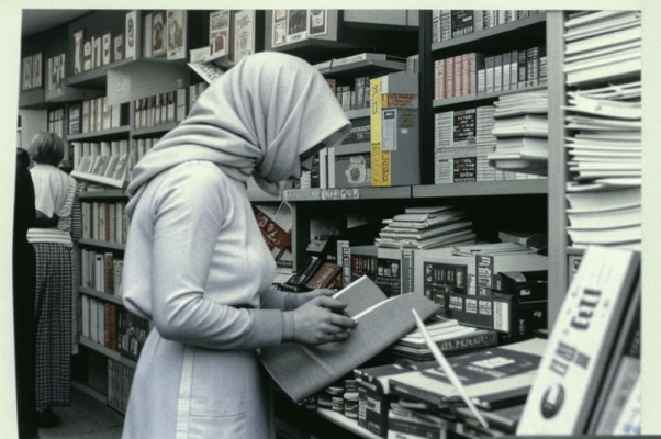 «В магазине канцелярских принадлежностей...»