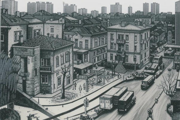 «В этом городе, как ты напомнил мне...»