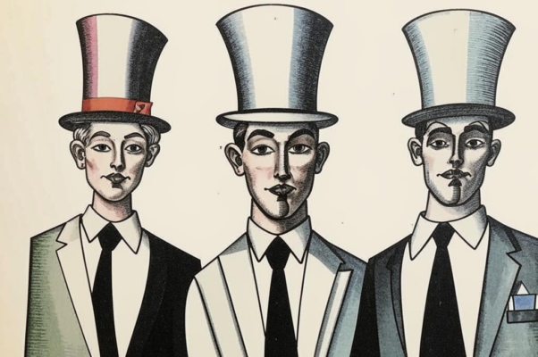 «Вышли трое...»